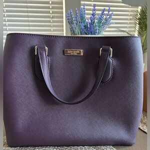 Kate Spade Deep Plum Tote ShoulderBag